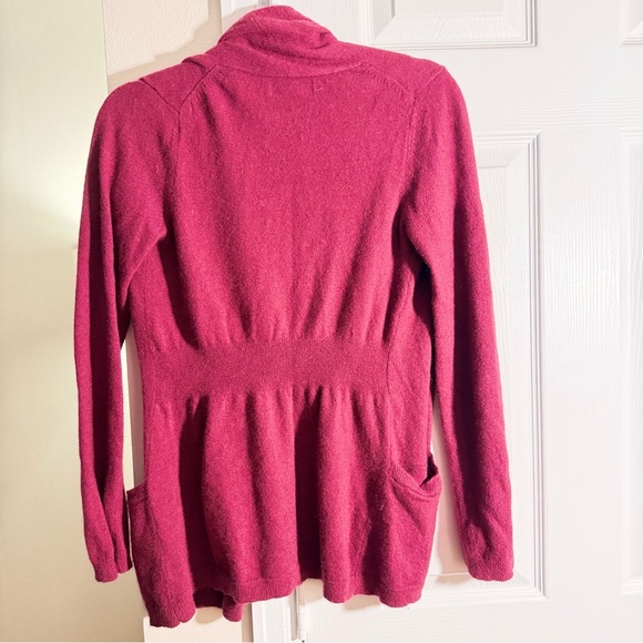 Mercer & Madison Angora Blend Cardigan – Red – Size Small - Picture 4 of 4